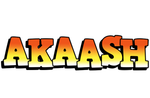 Akaash sunset logo