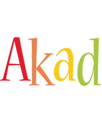 Akad birthday logo