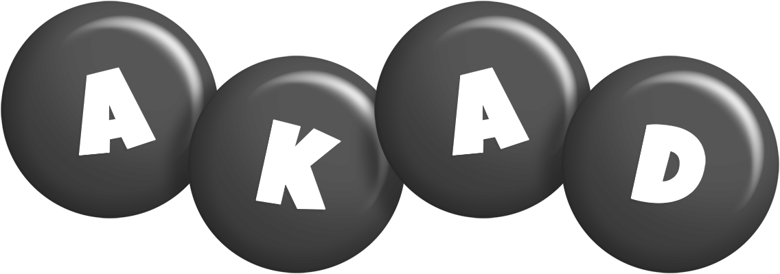 Akad candy-black logo