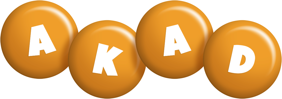 Akad candy-orange logo