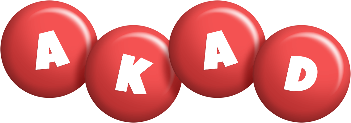 Akad candy-red logo