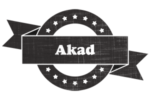 Akad grunge logo