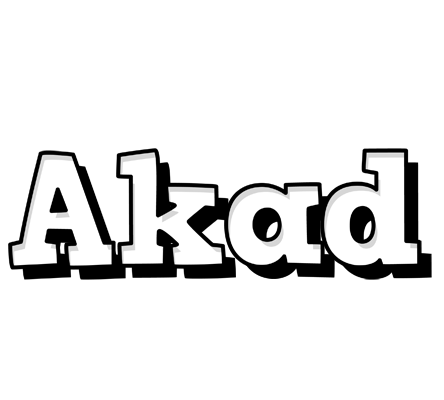 Akad snowing logo