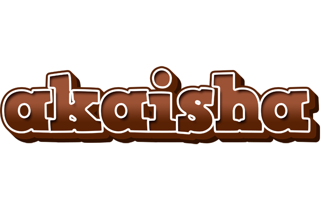 Akaisha brownie logo