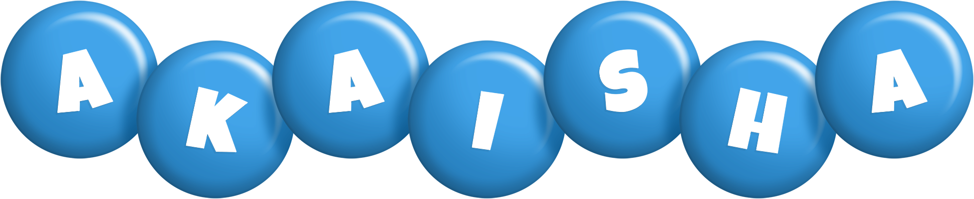 Akaisha candy-blue logo