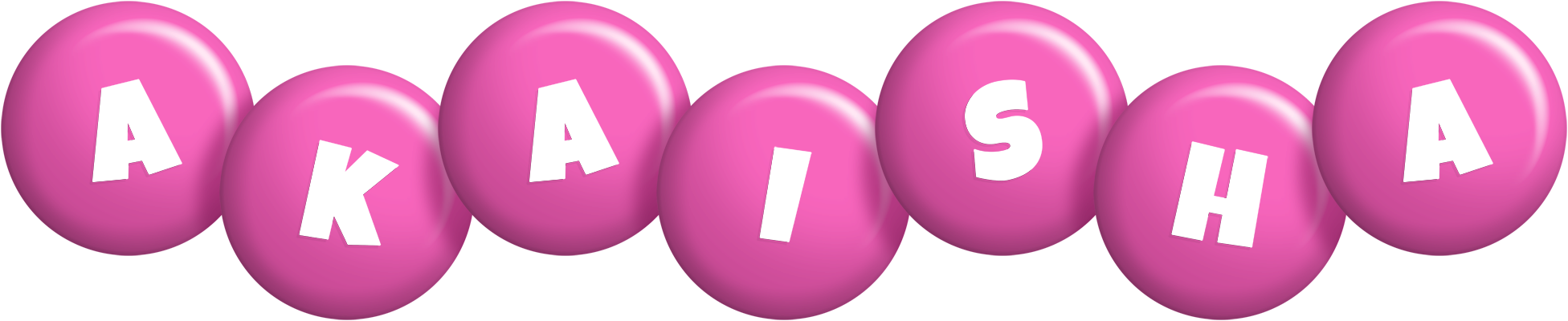 Akaisha candy-pink logo