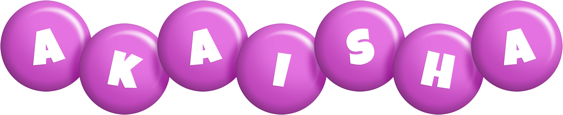 Akaisha candy-purple logo