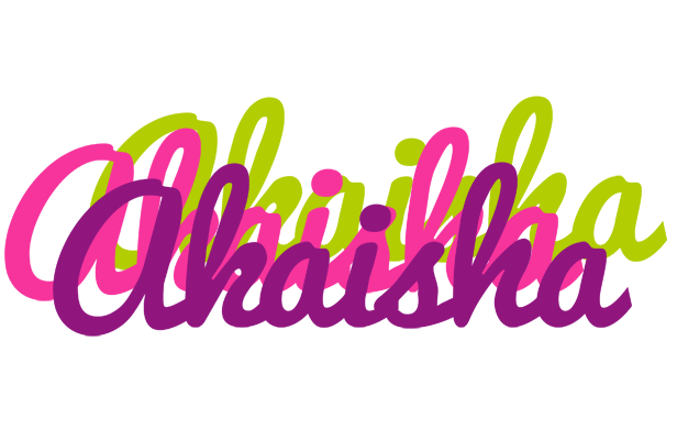 Akaisha flowers logo