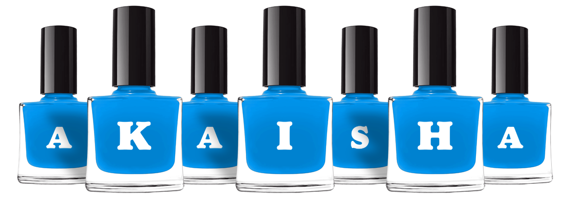 Akaisha glossy logo