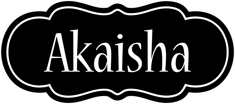 Akaisha welcome logo