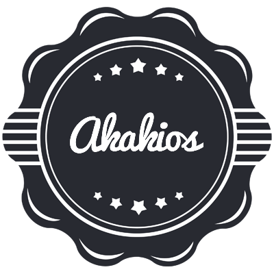 Akakios badge logo