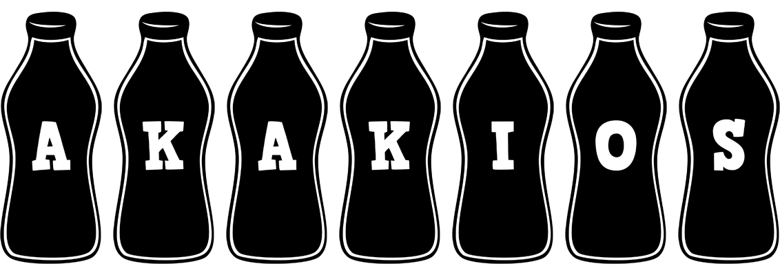 Akakios bottle logo