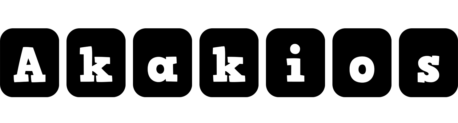 Akakios box logo