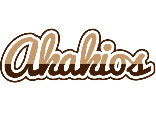 Akakios exclusive logo