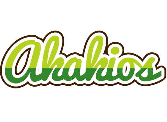Akakios golfing logo