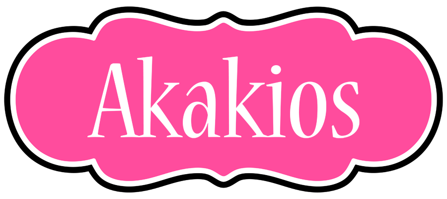 Akakios invitation logo