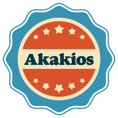 Akakios labels logo