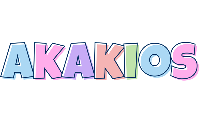 Akakios pastel logo