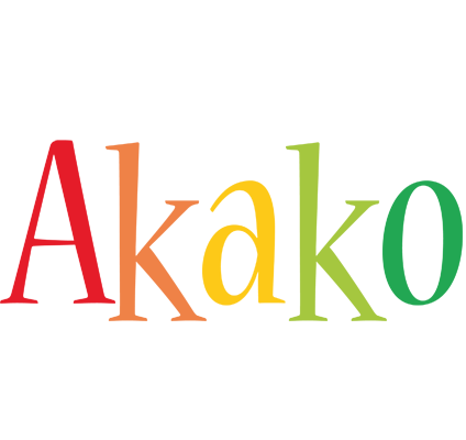 Akako birthday logo