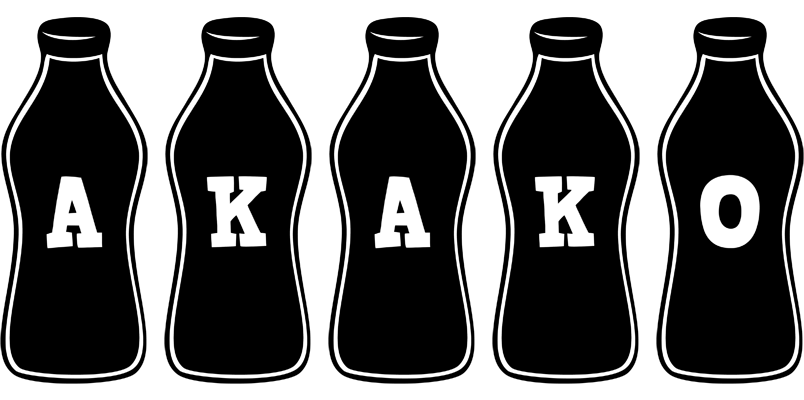 Akako bottle logo