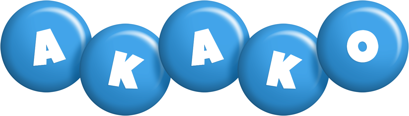 Akako candy-blue logo