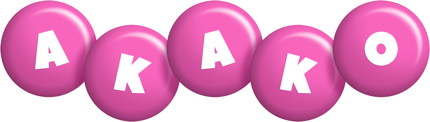 Akako candy-pink logo