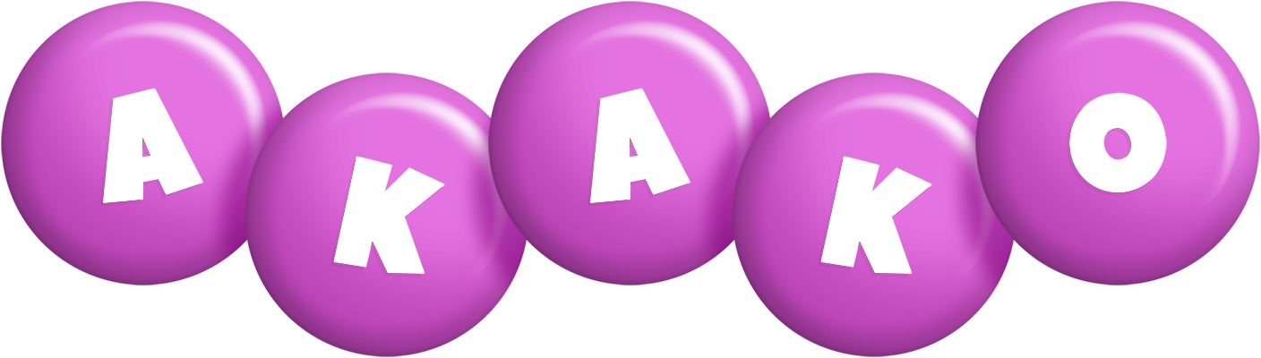 Akako candy-purple logo