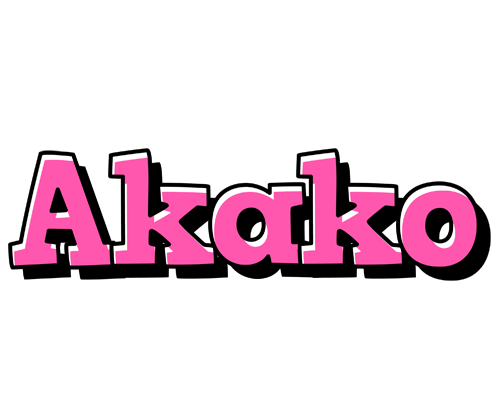 Akako girlish logo