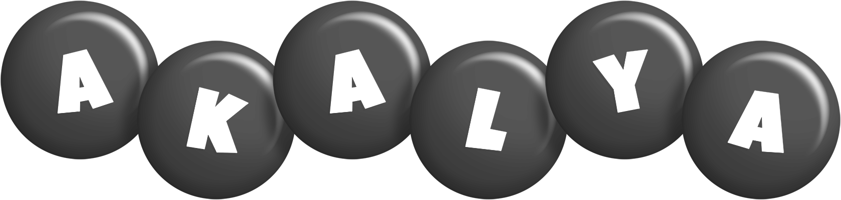 Akalya candy-black logo