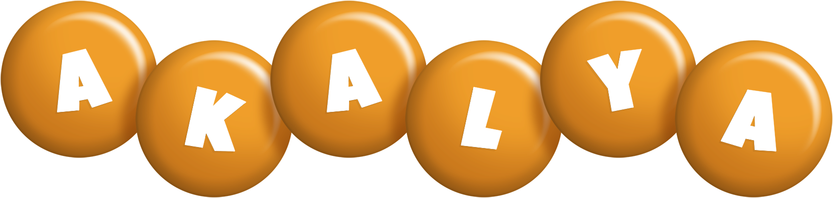 Akalya candy-orange logo