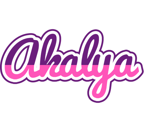 Akalya cheerful logo