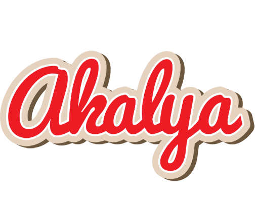 Akalya chocolate logo