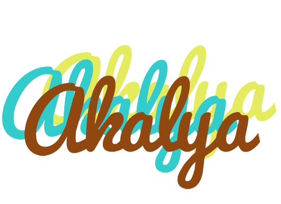Akalya cupcake logo
