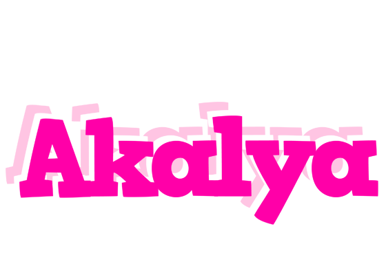 Akalya dancing logo