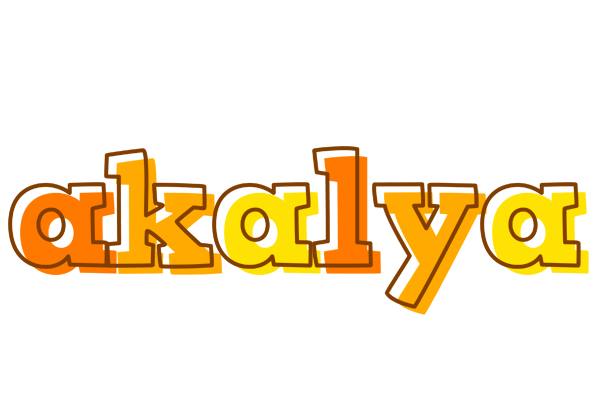 Akalya desert logo