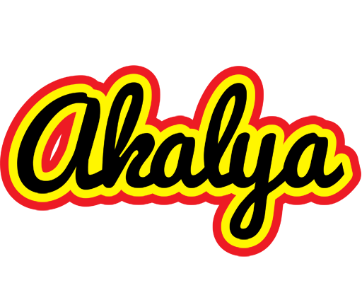 Akalya flaming logo
