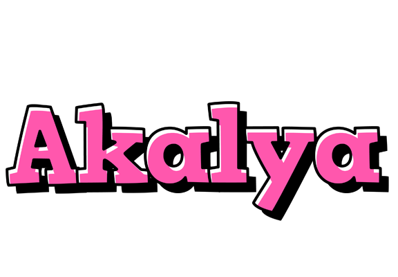 Akalya girlish logo