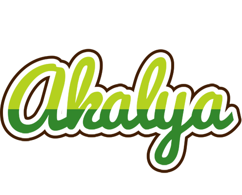 Akalya golfing logo