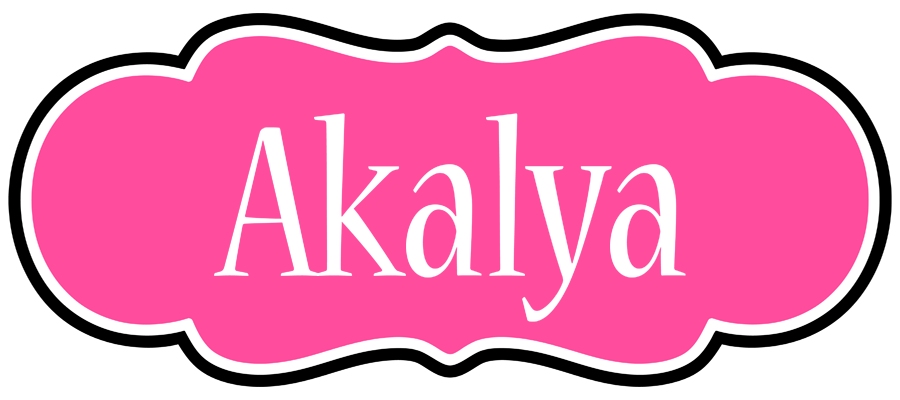 Akalya invitation logo