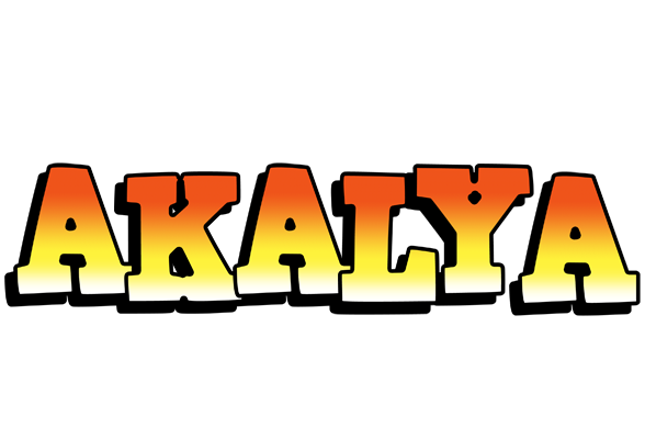 Akalya sunset logo
