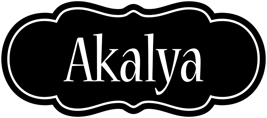 Akalya welcome logo