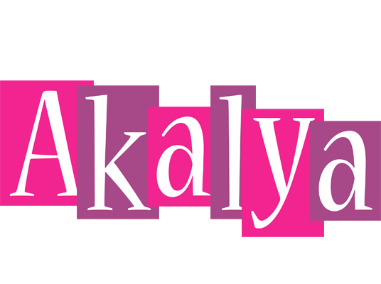 Akalya whine logo