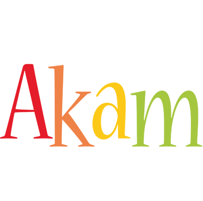 Akam birthday logo