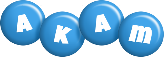 Akam candy-blue logo