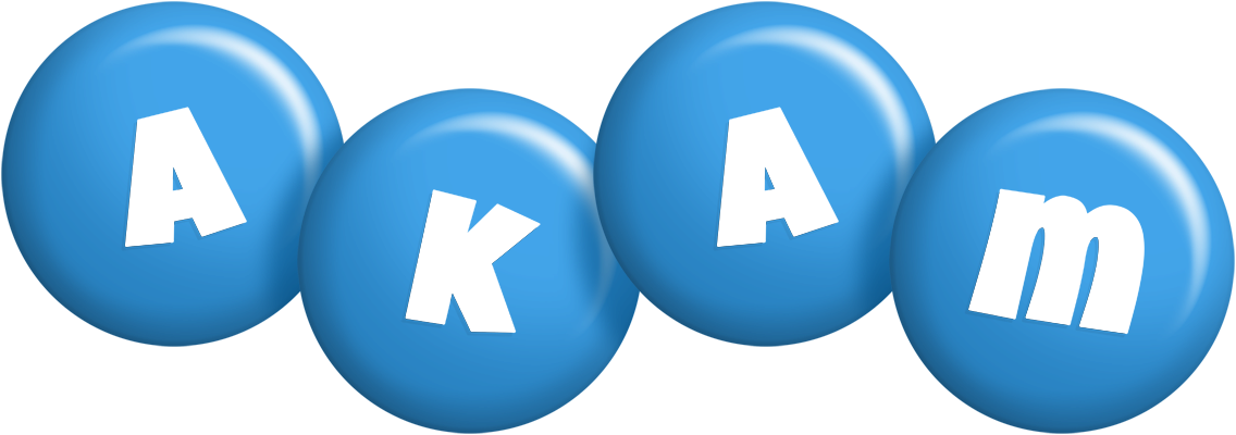 Akam candy-blue logo