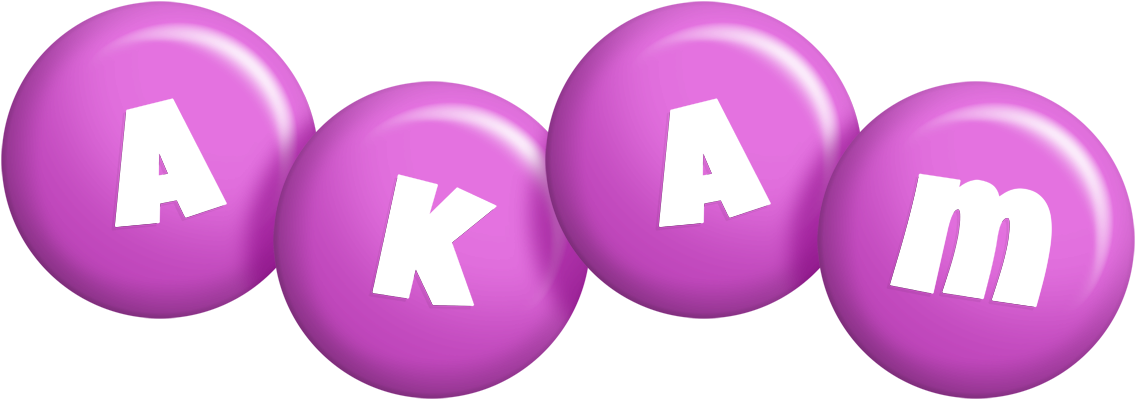 Akam candy-purple logo