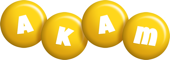 Akam candy-yellow logo