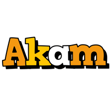 Akam cartoon logo