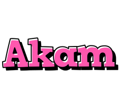 Akam girlish logo