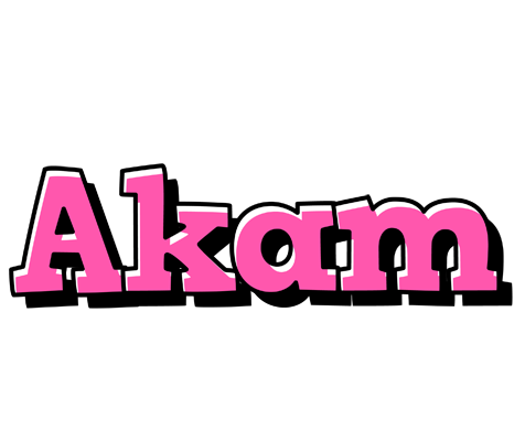 Akam girlish logo